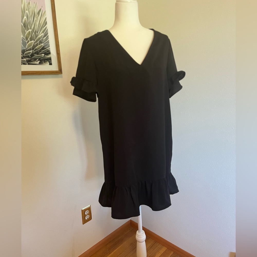 Ruffled Mini Dress